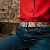 Ceinture Belt corde triple - tricolore