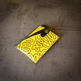 Porte-cartes Rugby Jaune