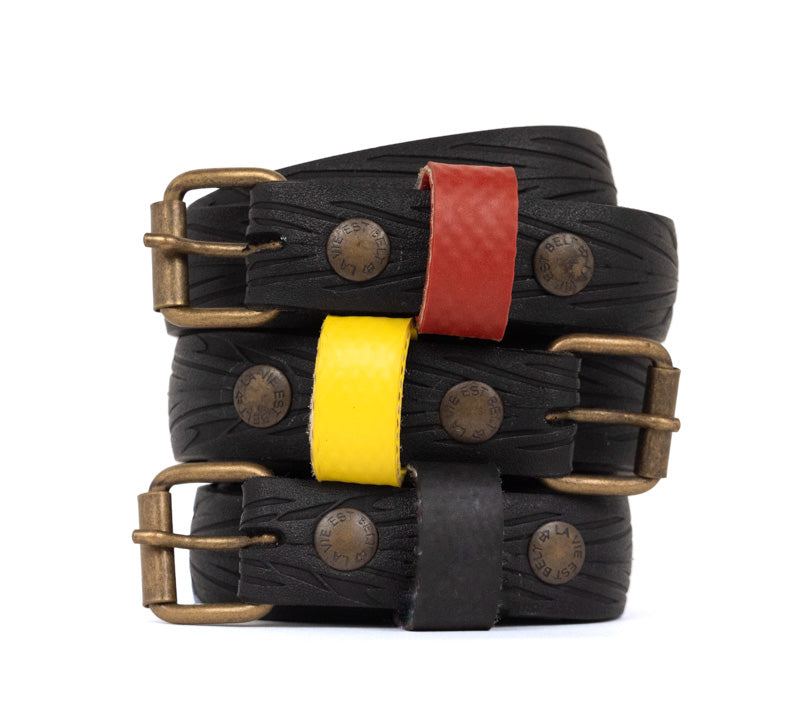 Ceinture enfant en pneu de vélo La vie est – La Vie est Belt