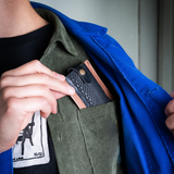 Gravel bike card holder