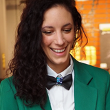 Pastel blue bow tie - Paris Roubaix