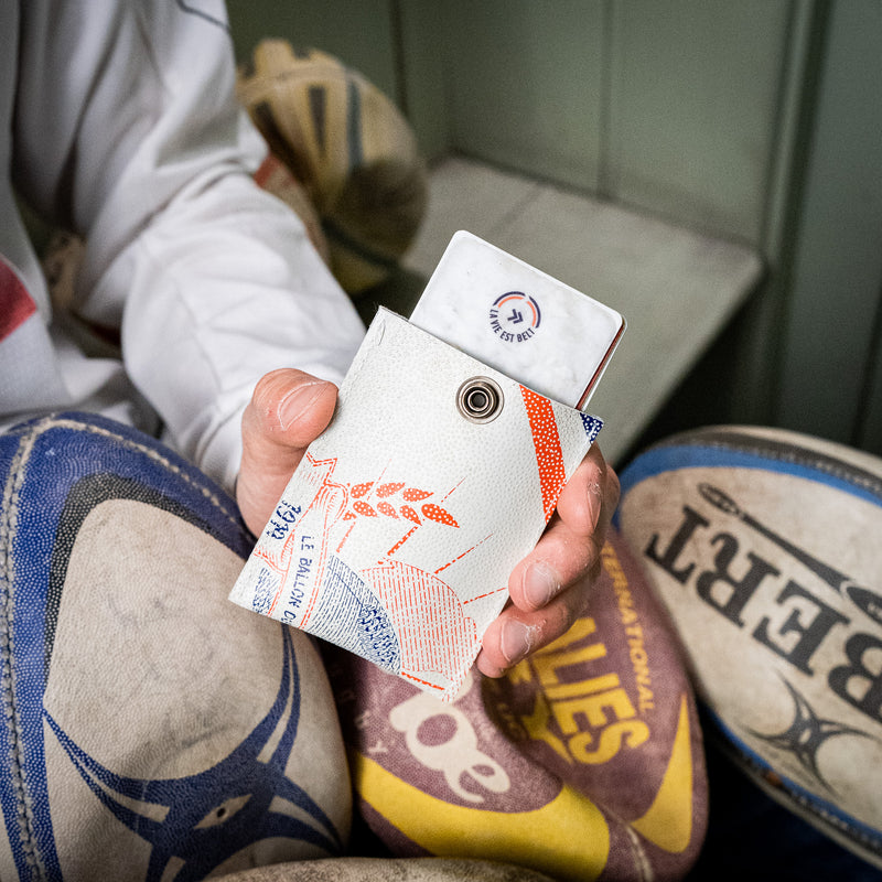 Rugby card holder