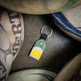 Keychains upcycled rugby