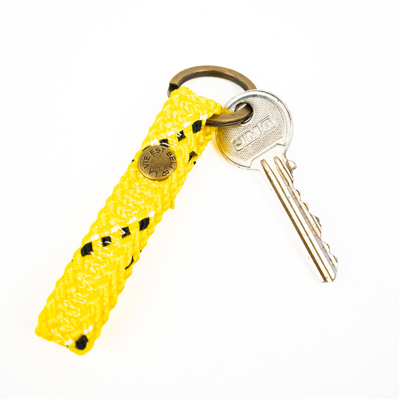 Porte-clés corde upcyclée simple