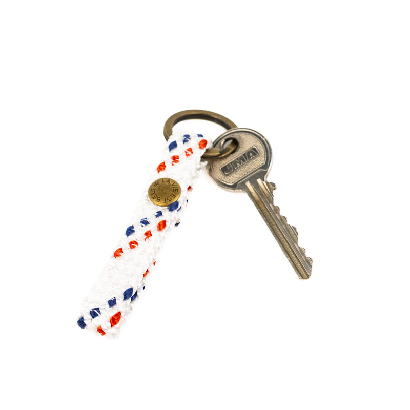 Porte-clés corde upcyclée simple