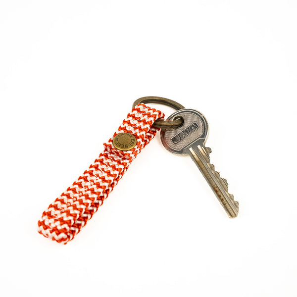 Porte-clés corde upcyclée simple