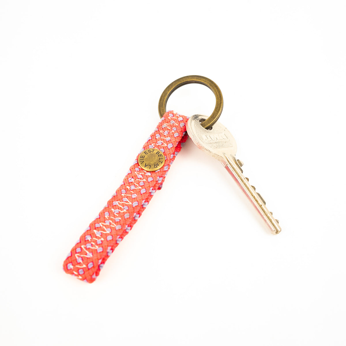 Porte-clés corde upcyclée simple