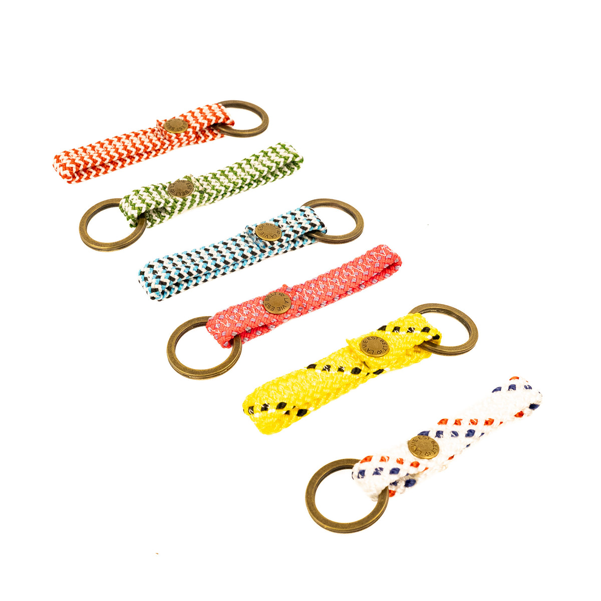 Porte-clés corde upcyclée simple