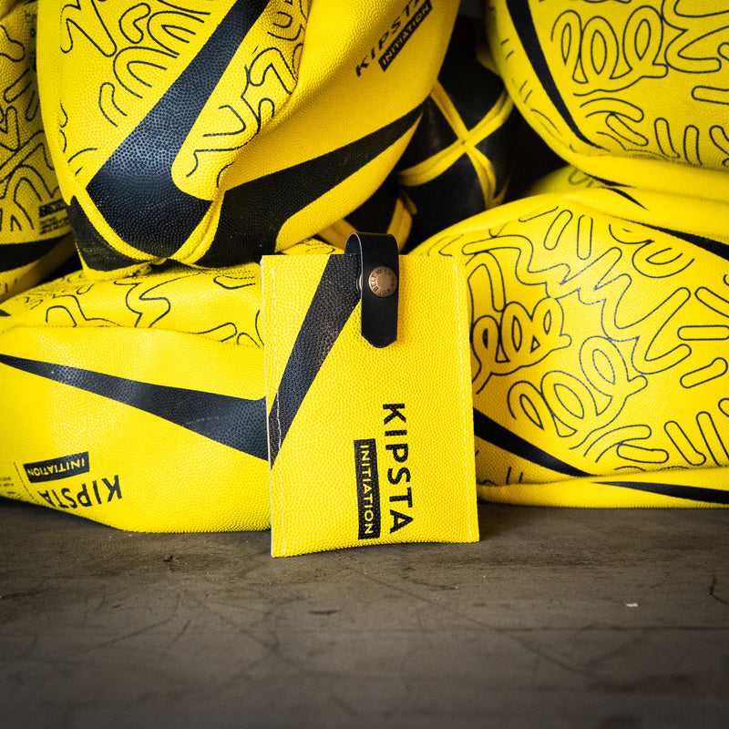 Porte-cartes Rugby Jaune