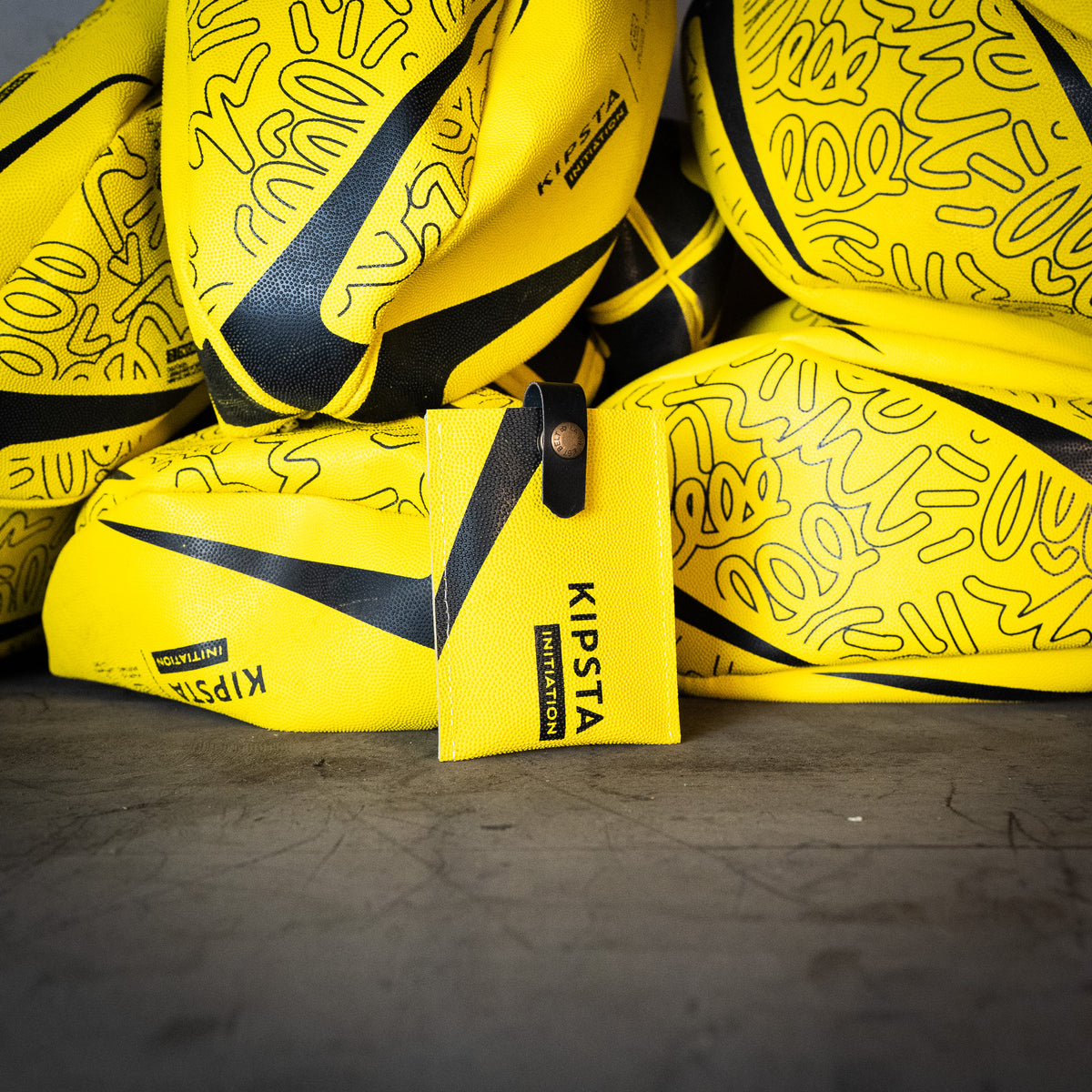 DUO PACK - Porte-cartes Rugby Jaune