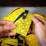 Porte-cartes Rugby Jaune