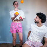 DUO DE CALEÇONS UNIS - MOTIFS Géométrique