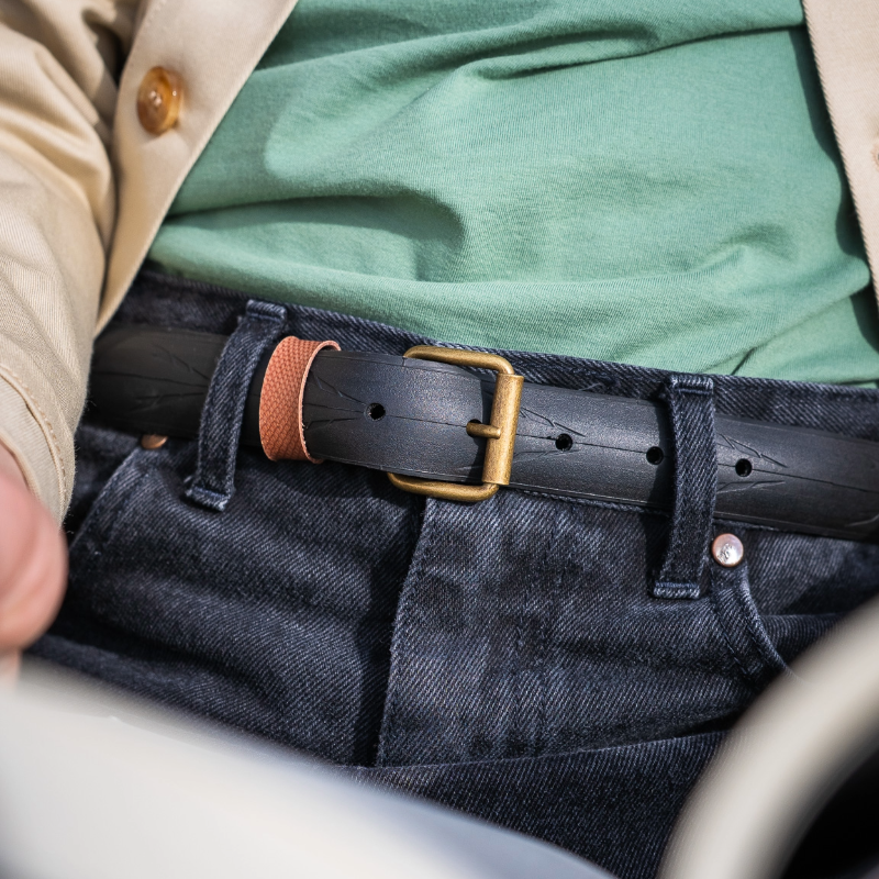 Ceinture en cuir avec boucle à éperon | RODEO Ceinture en cuir avec boucle à éperon | RODEO