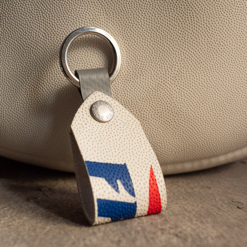 Keychains upcycled rugby