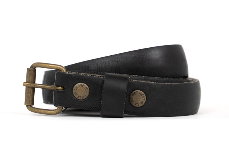 Ceinture Belt Vélo Noire Très fine