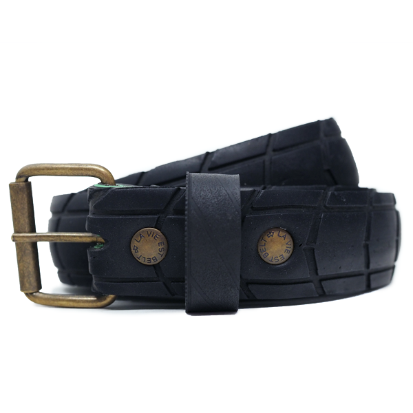 Flexi-Belt extension de ceinture coton bio Bleu marine de