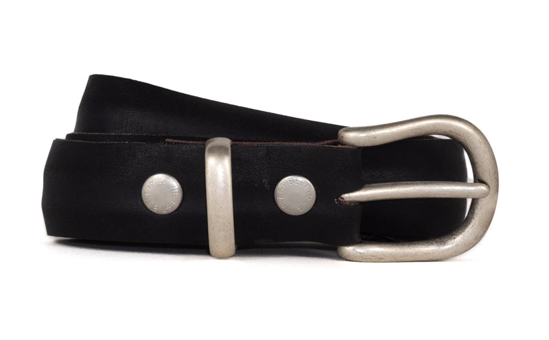 Silver Bicycle Upcycled Bike Belt - thin