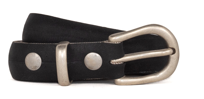 Silver Bicycle Upcycled Bike Belt - very thin