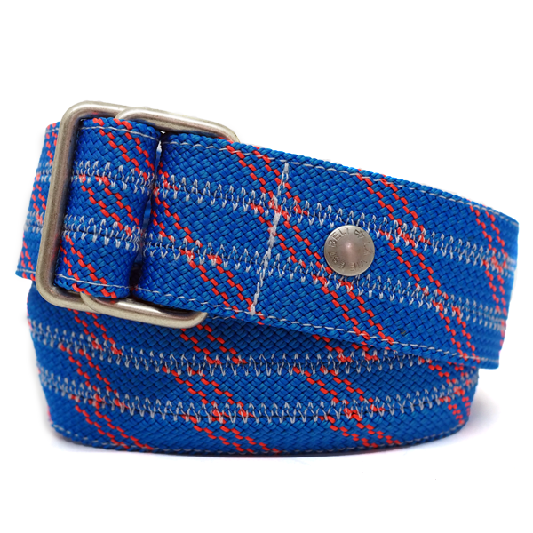 Ceinture Belt corde triple - bleu/orange