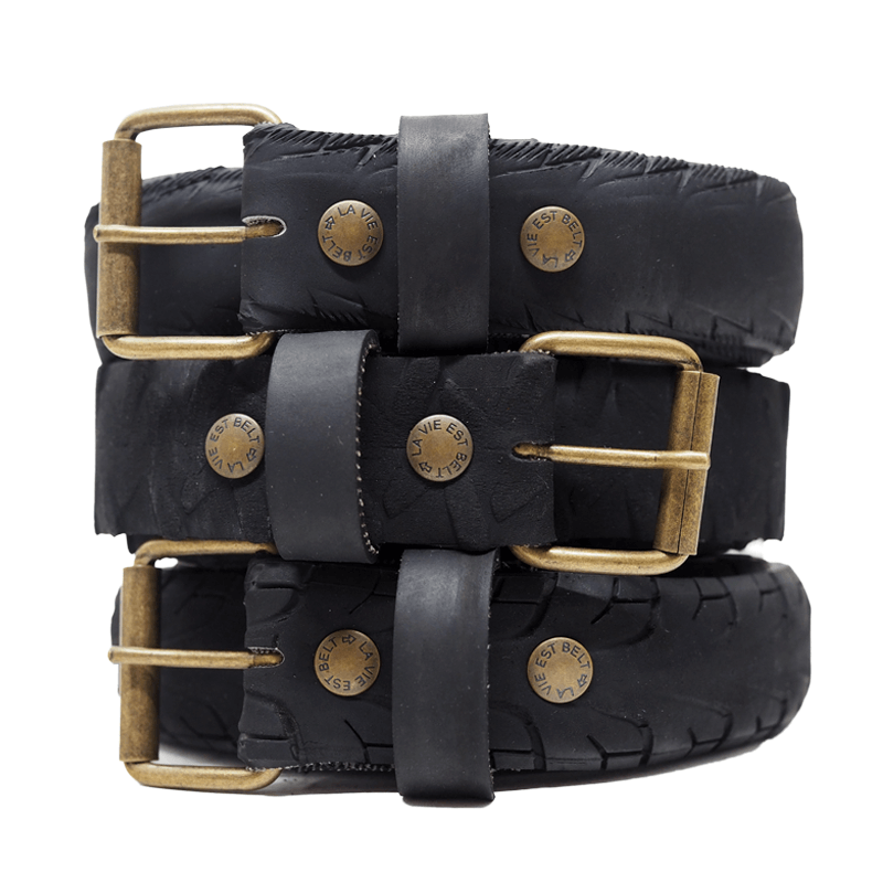 Ceinture Belt Vélo Noire Moyenne